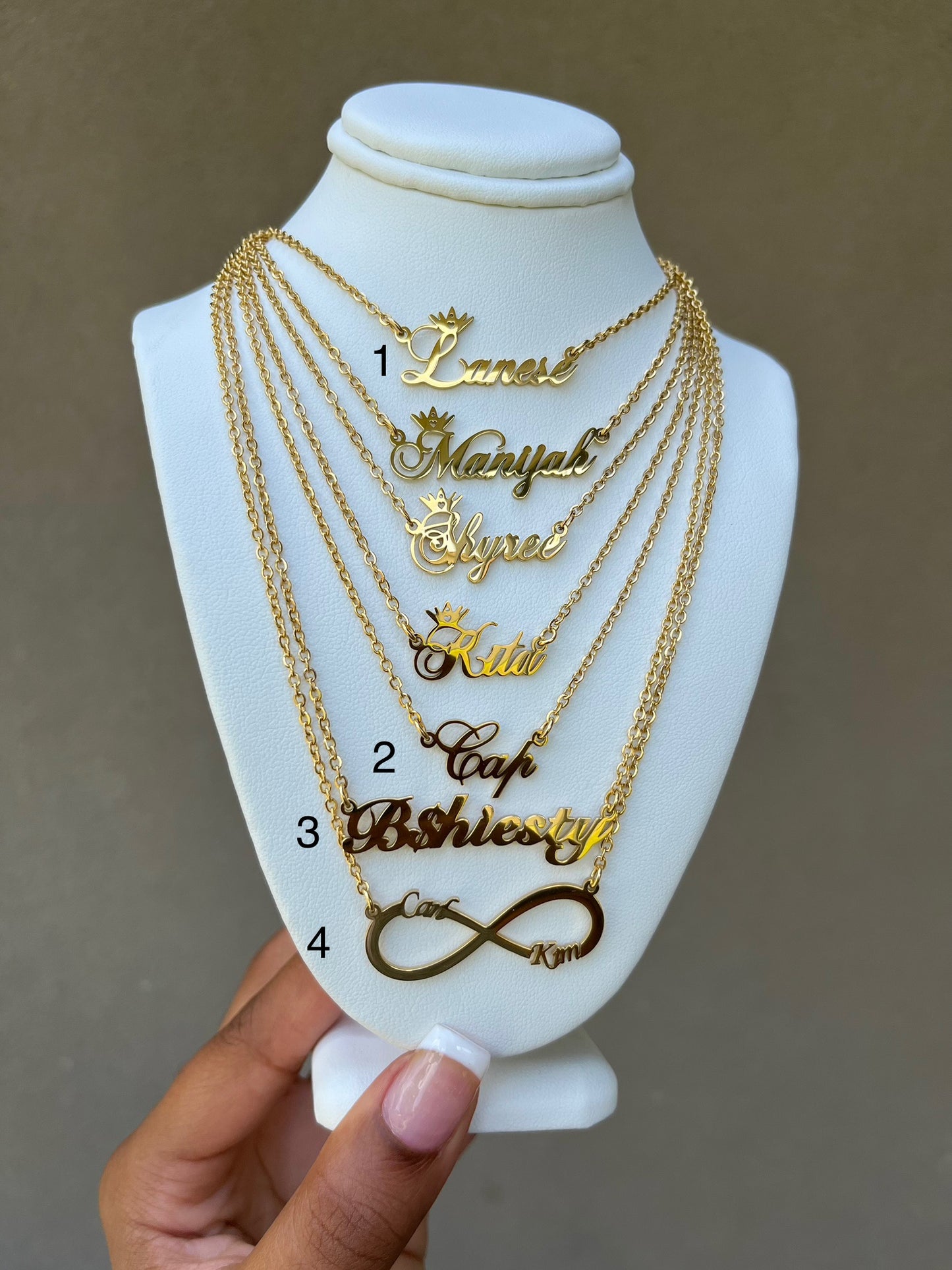 Have It Your Way Name Necklace