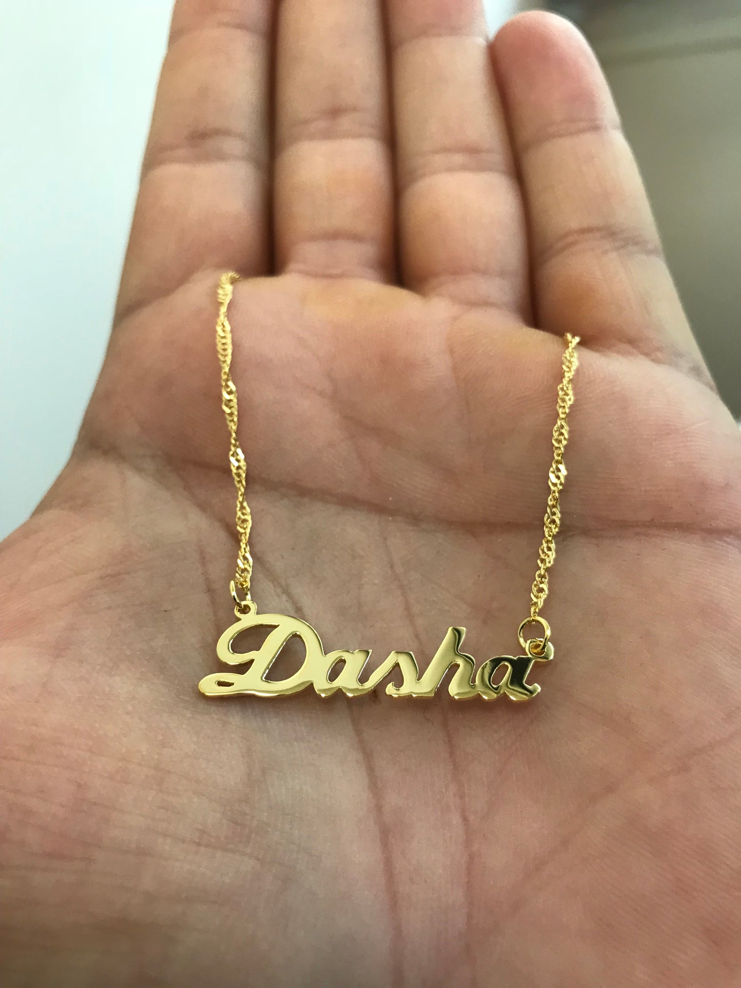 Dreka Style Name Necklace