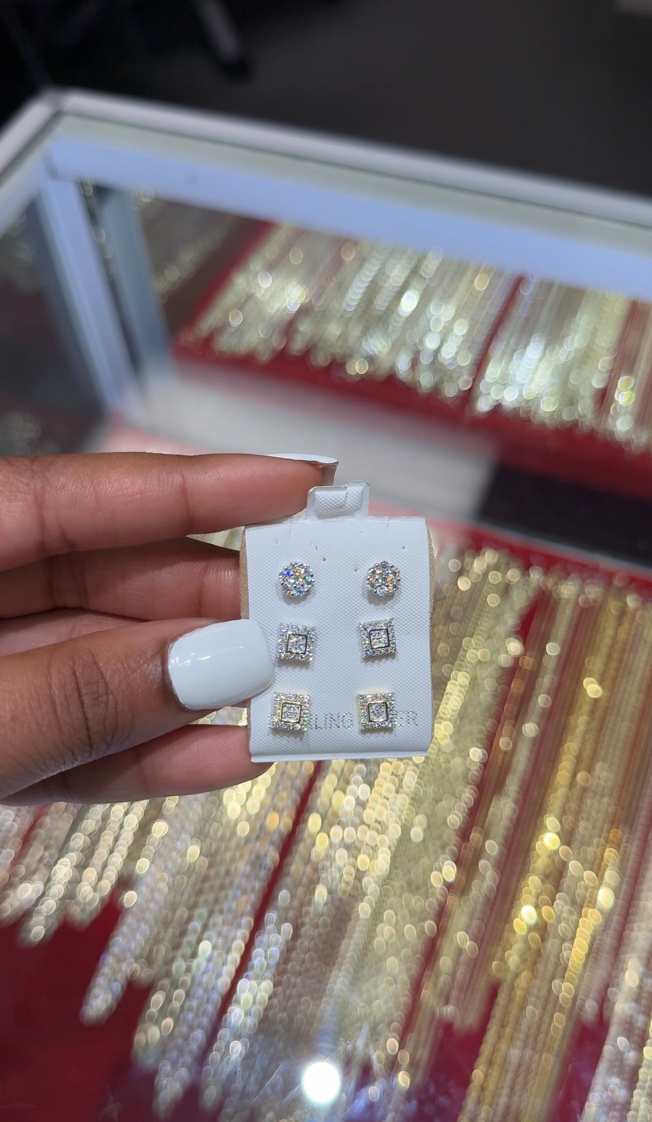 Diamond Stud Earrings