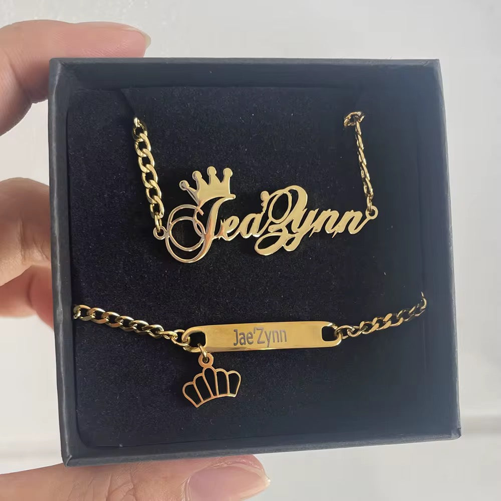 2PC Crowned ID Set