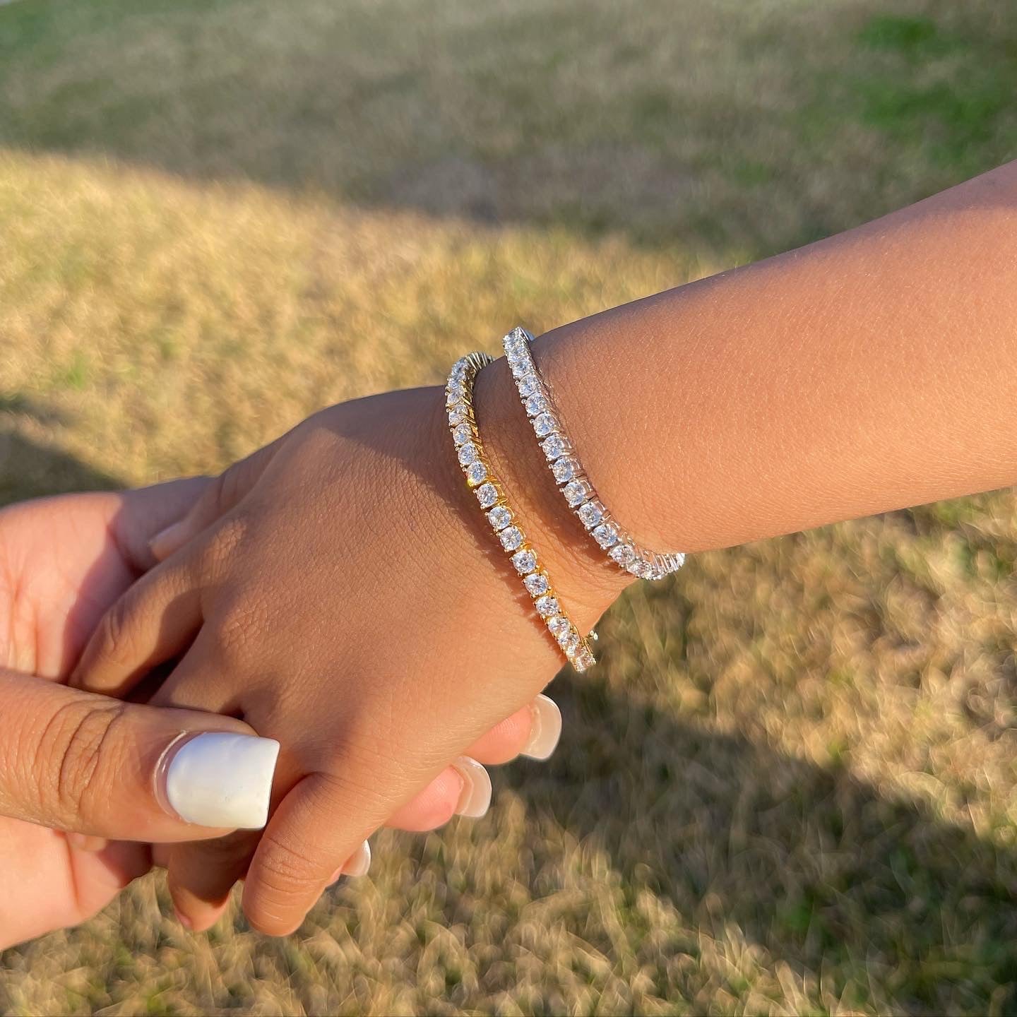 Mini Luxe Tennis Bracelet Set