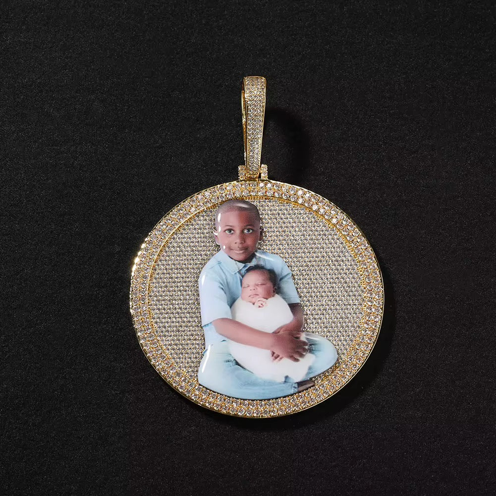 3D photo necklace