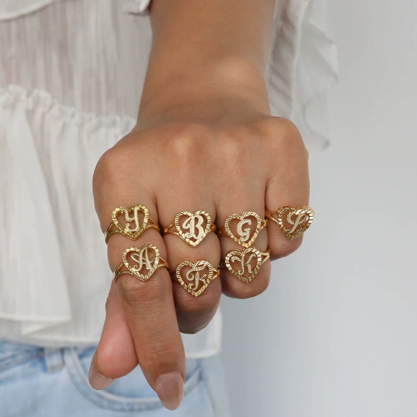 In Your Heart Initial Ring