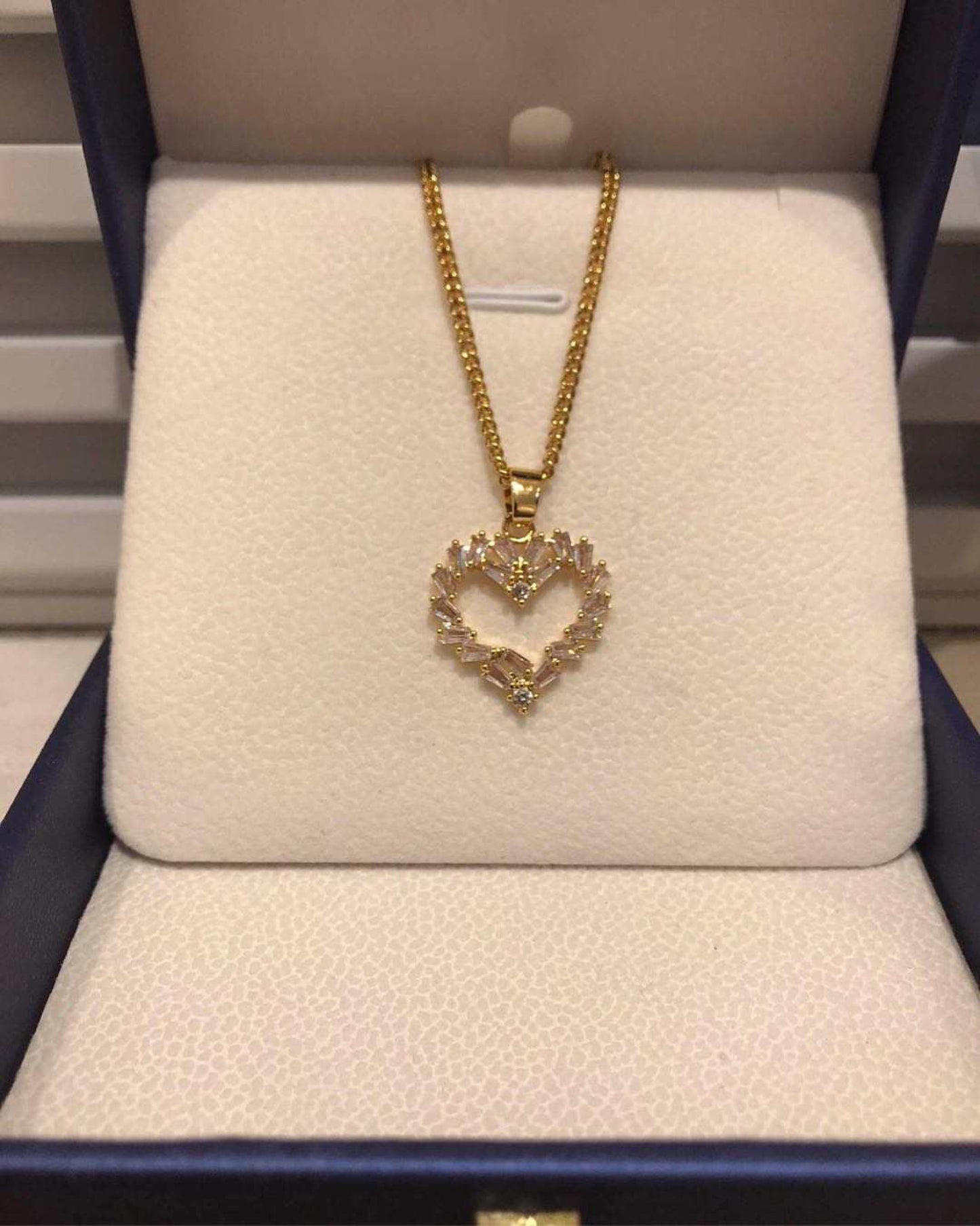 Icy Baguette Necklace