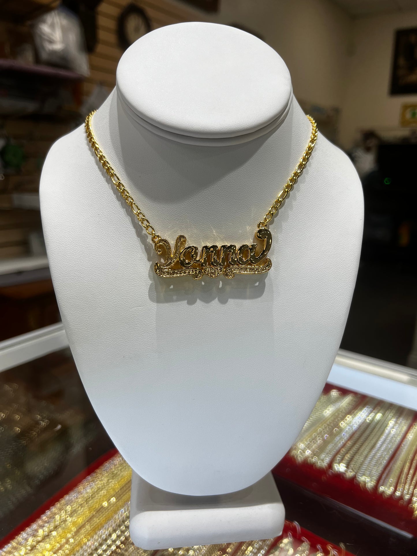 Double Plated Love Necklace