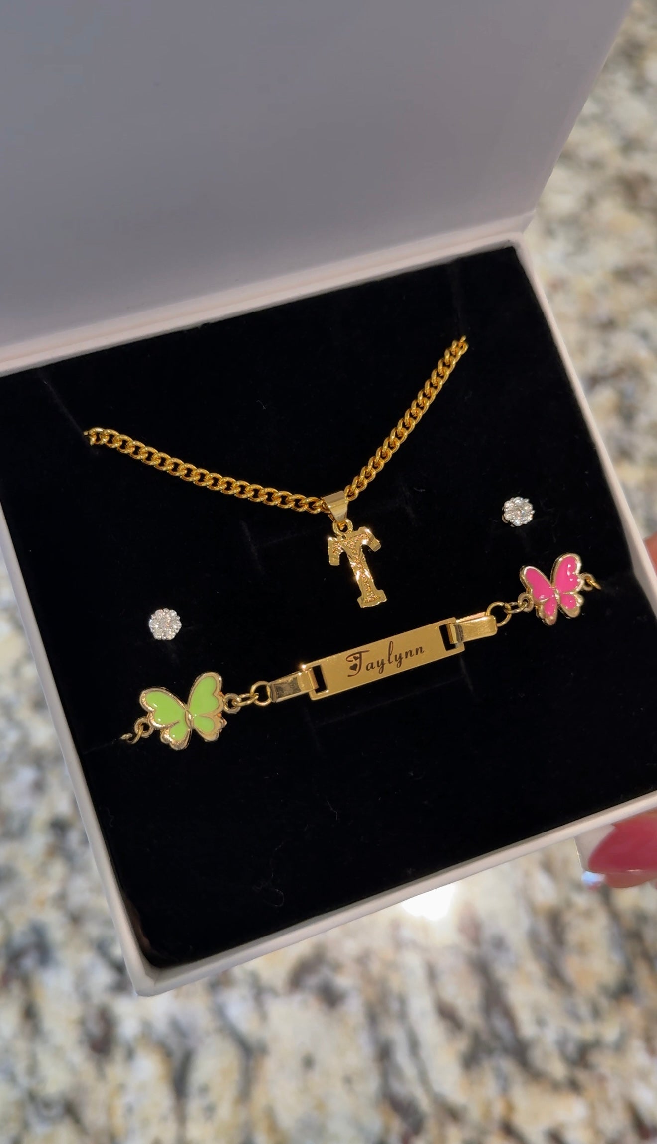 3PC Butterfly Girl Set