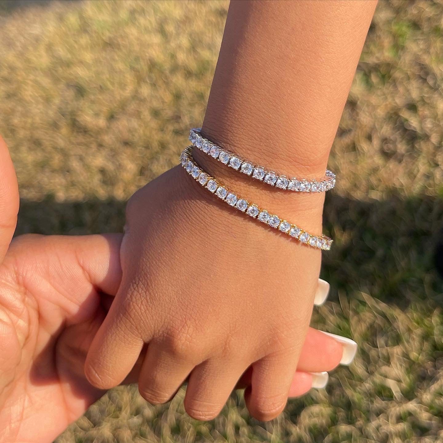 Mini Luxe Tennis Bracelet Set