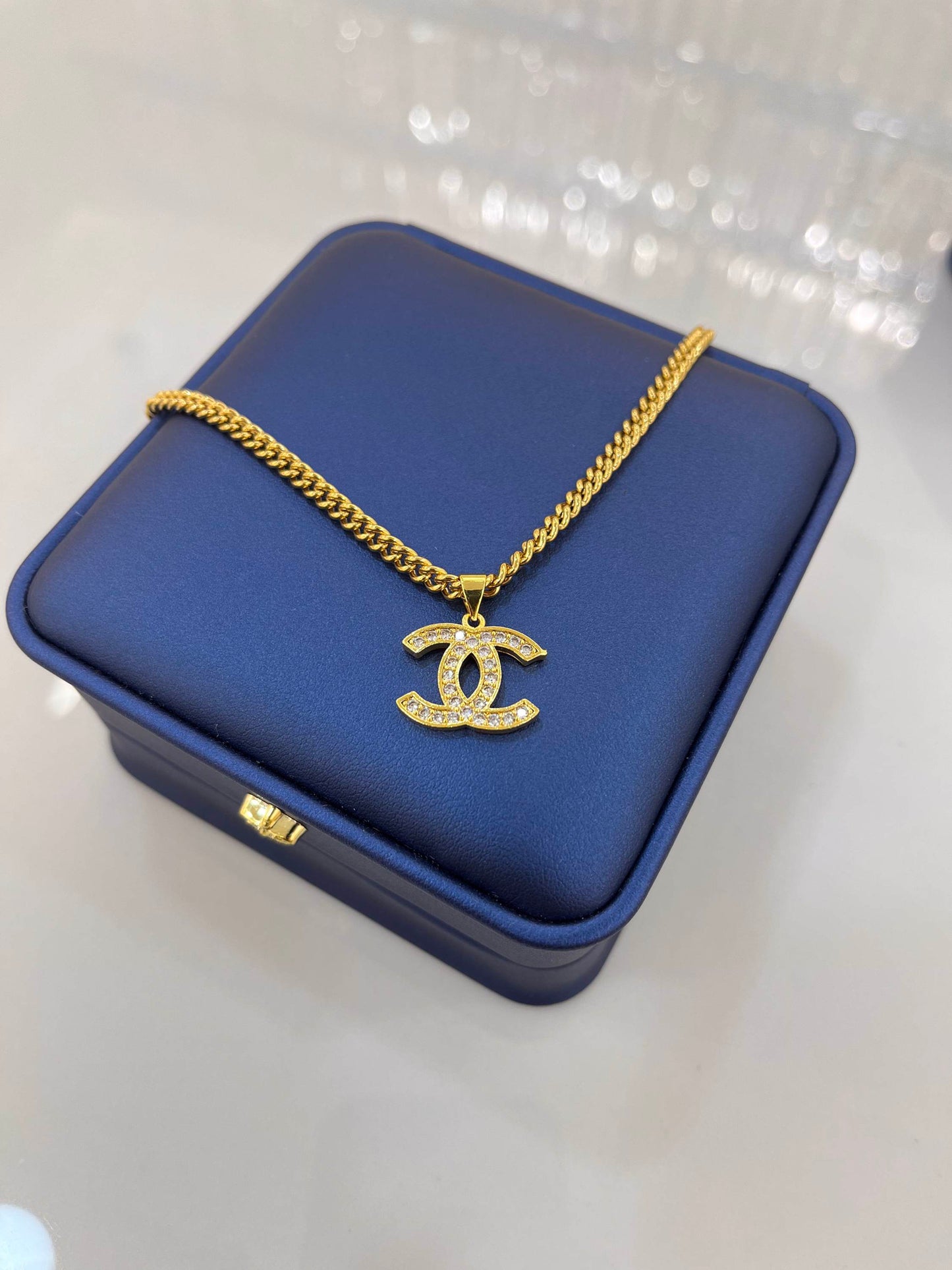 Double C Inspired Pendant