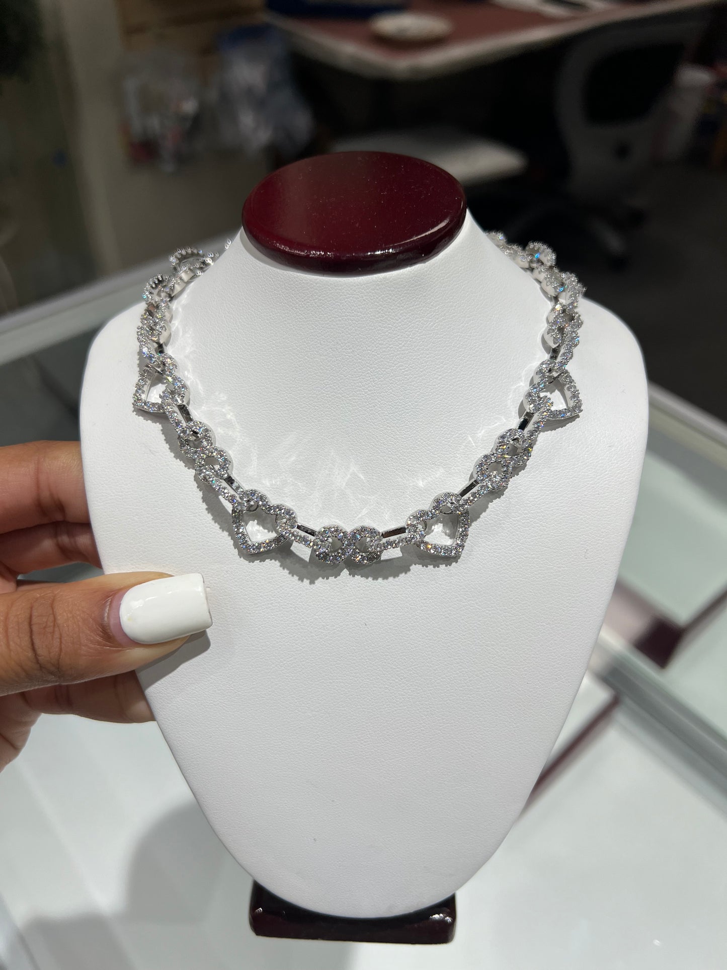 Infinity Love Diamond Necklace