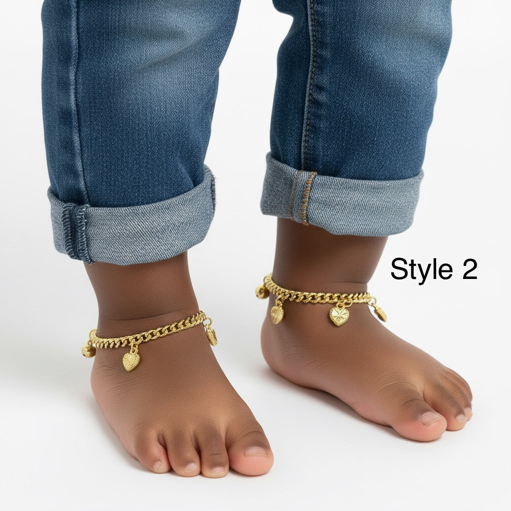 Toddler 2PC Anklets
