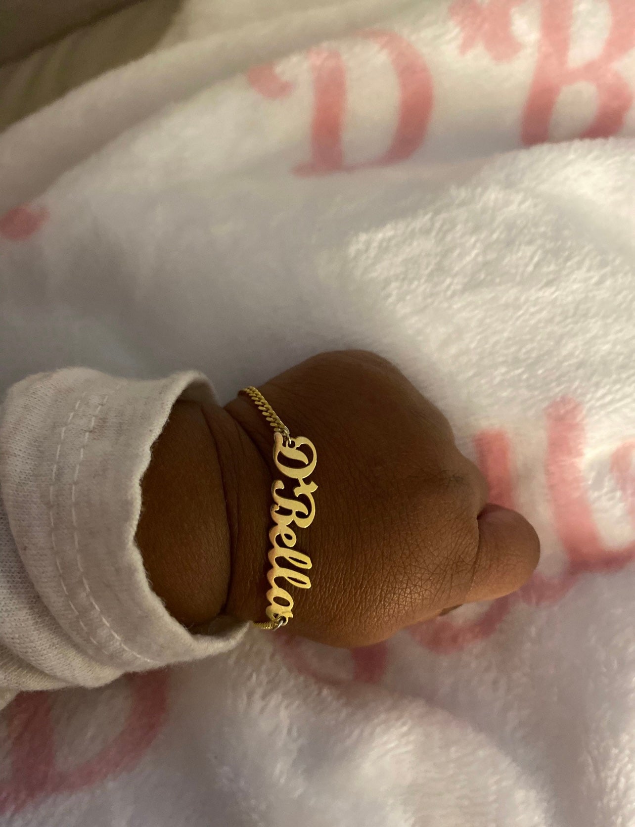 A Girls World Nameplate Bracelet