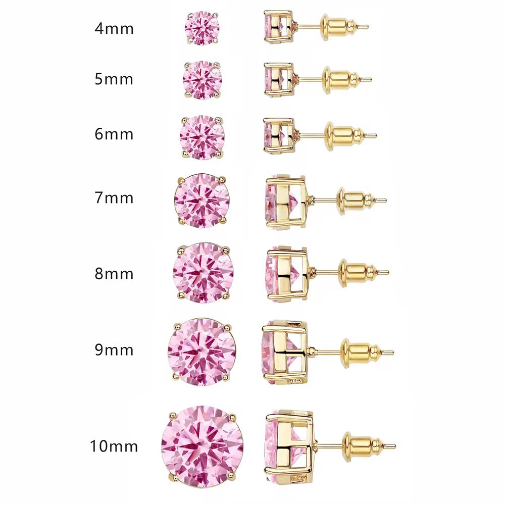 The pink studs