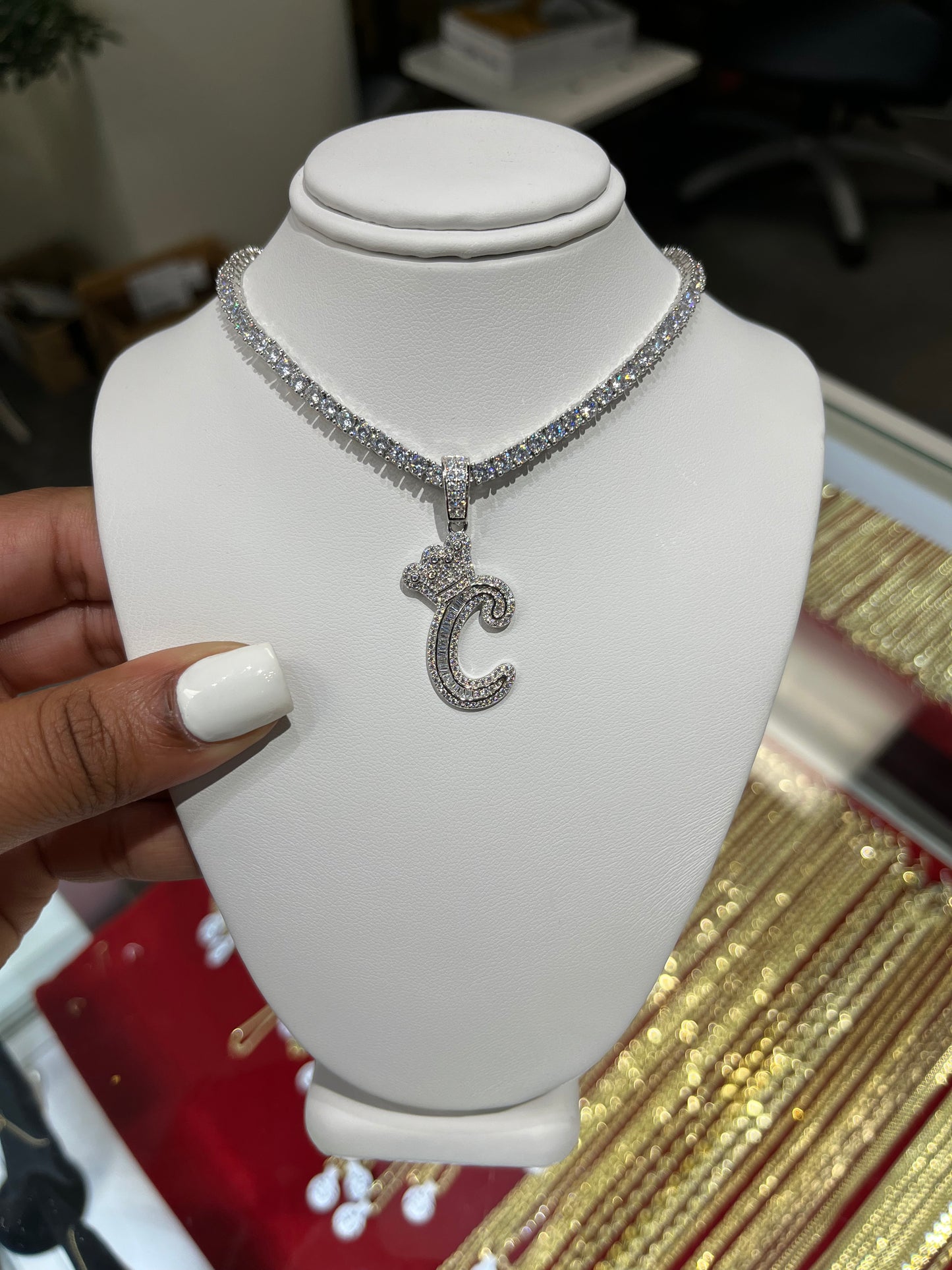 Royalty Initial Necklace