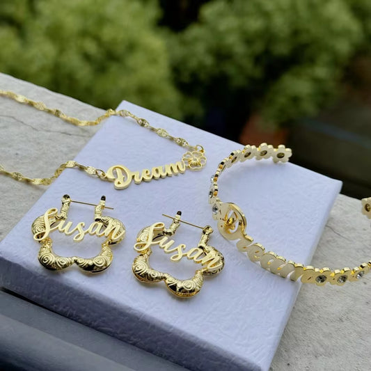 3PC Dreamy Nameplate Set