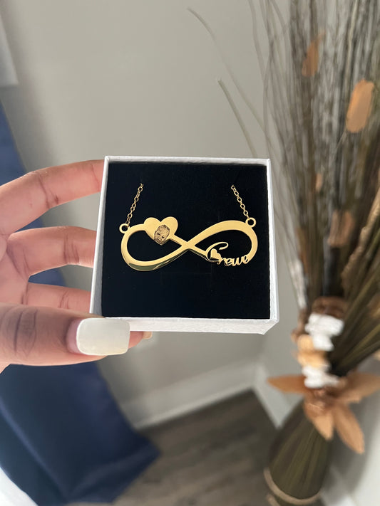 Photo Infinity Necklace