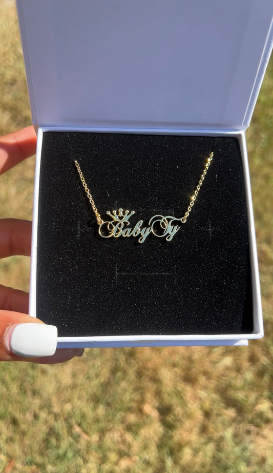 Crown Me Nameplate