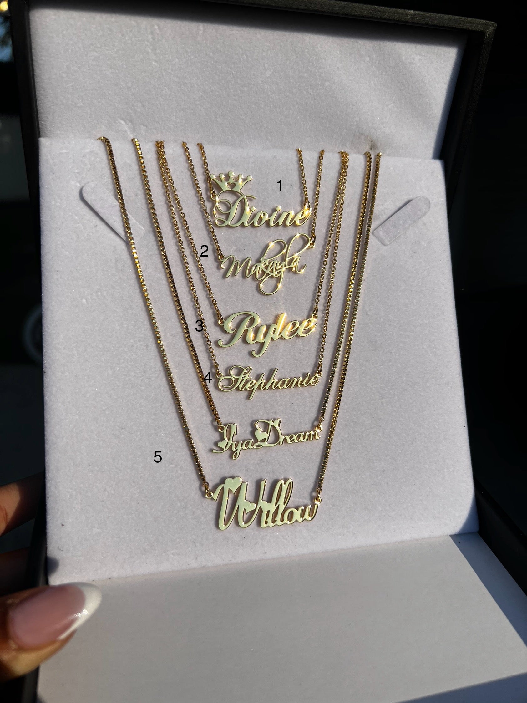 2 Way Names Your Way Name Necklace – Jewel'z By D
