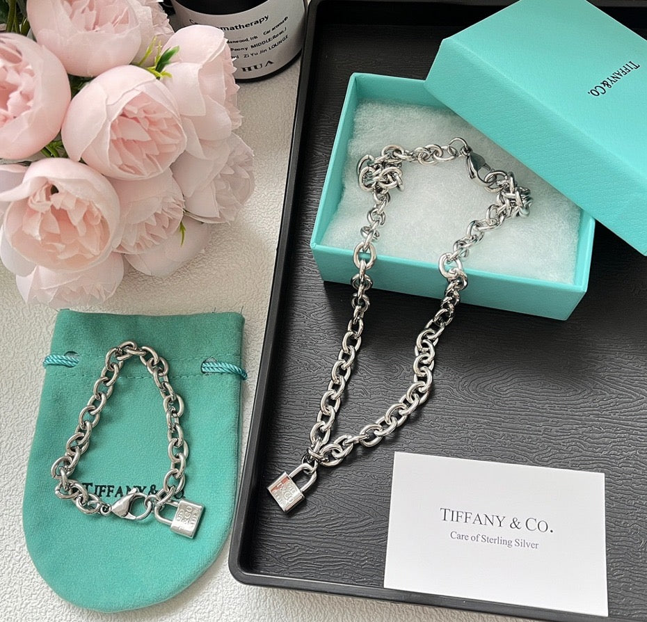 Tiffany Bracelet & Necklace Set