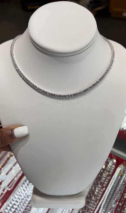 Micro Tennis Necklace
