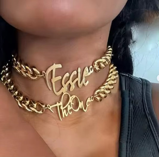 The One Custom Cuban Choker
