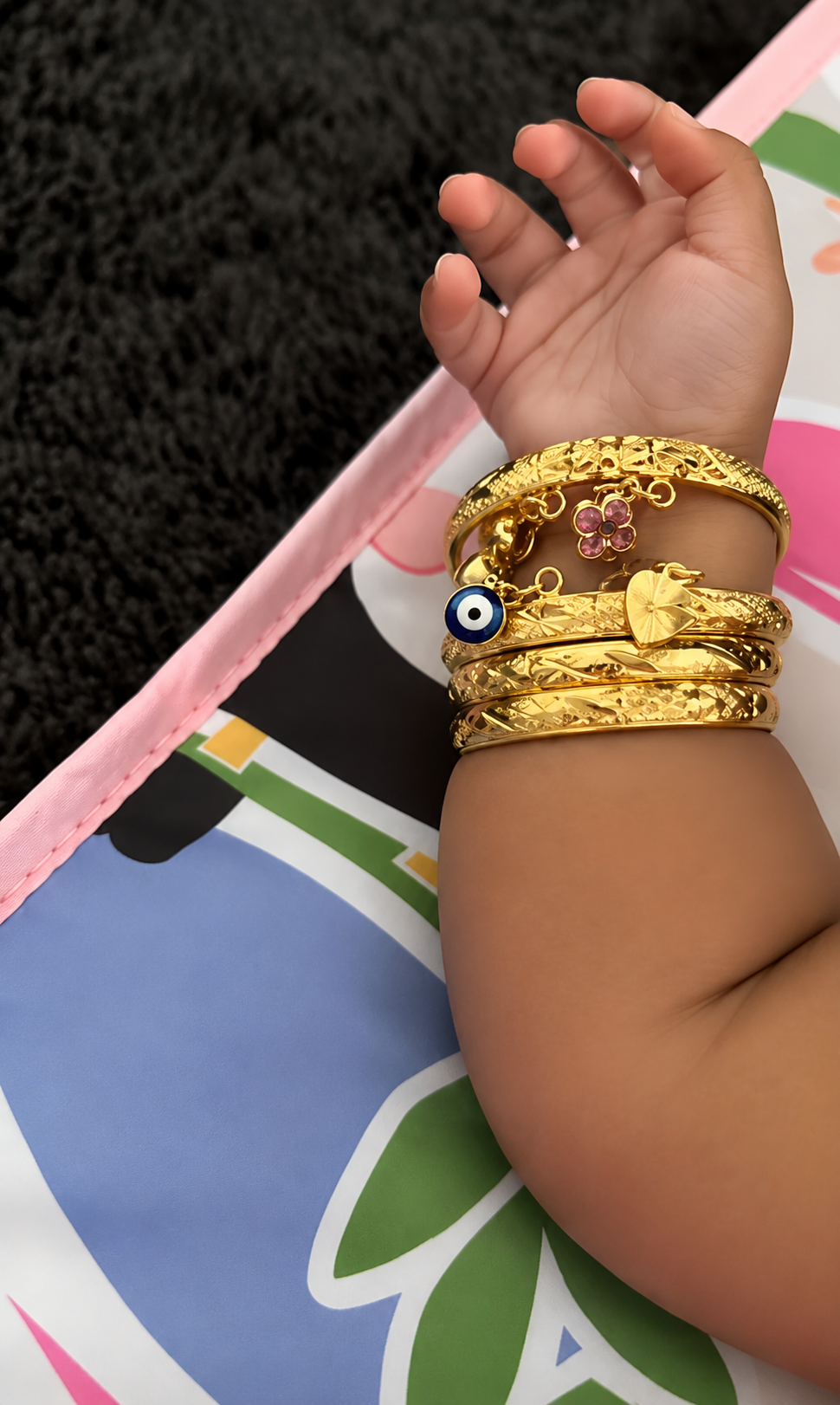Baby Girl 2PC Dubai Bangle Set