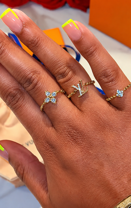 3PC LV Ring Set