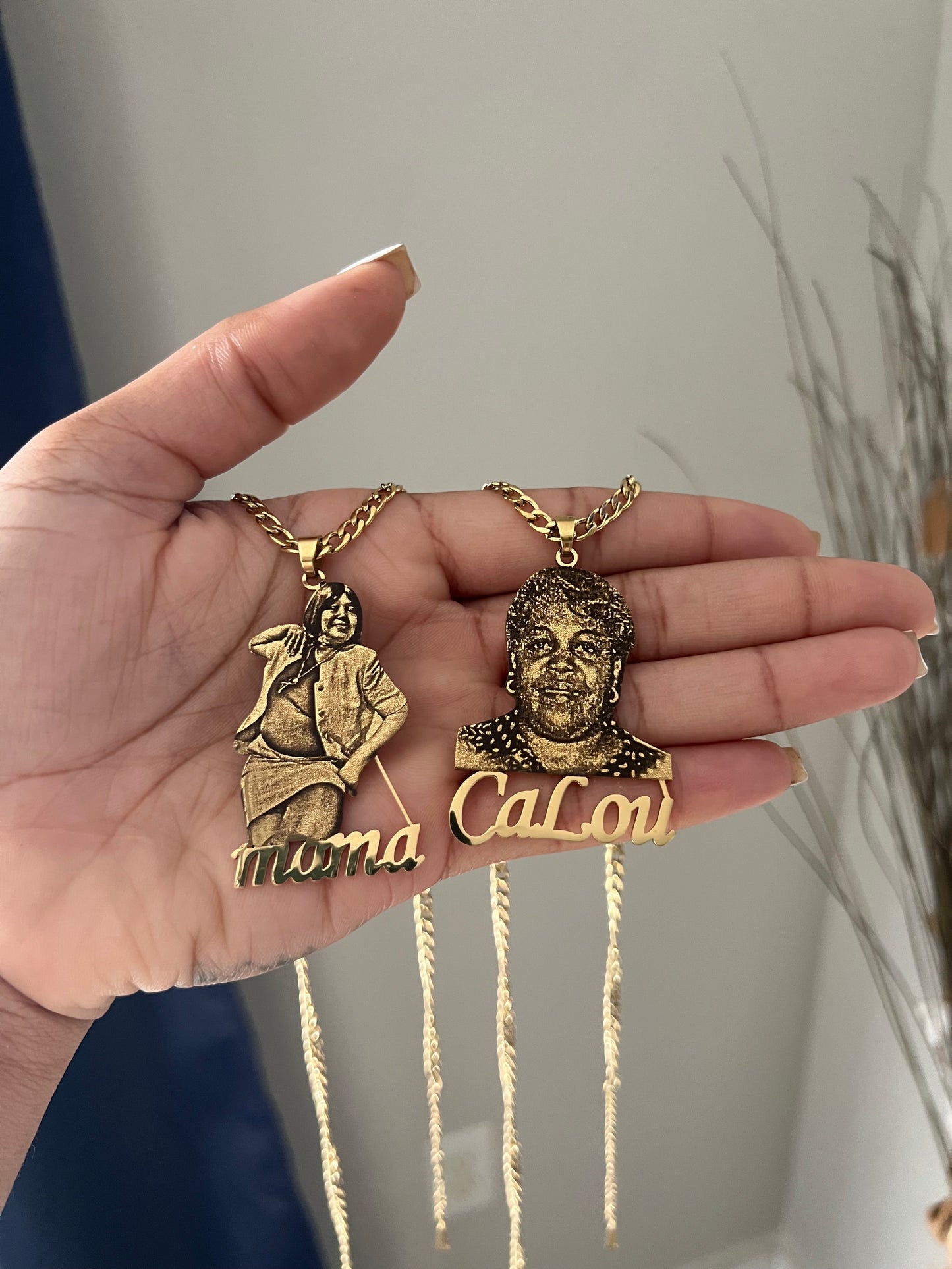 3D Portrait Necklace