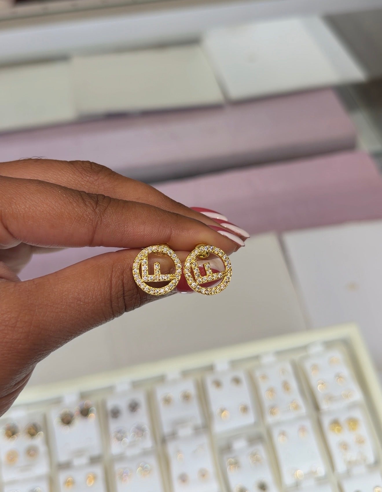 Fendi Stud Earrings