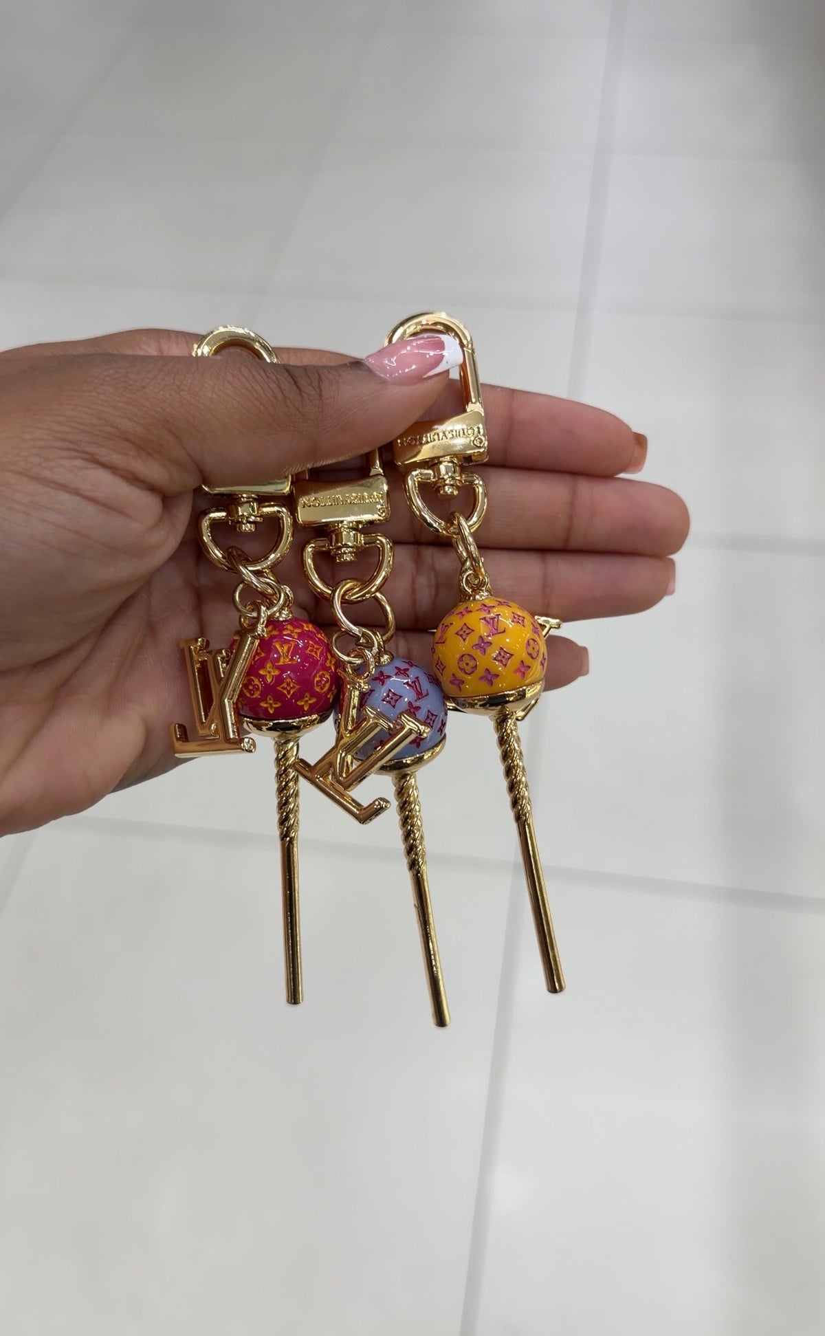 Lollipop Keychain