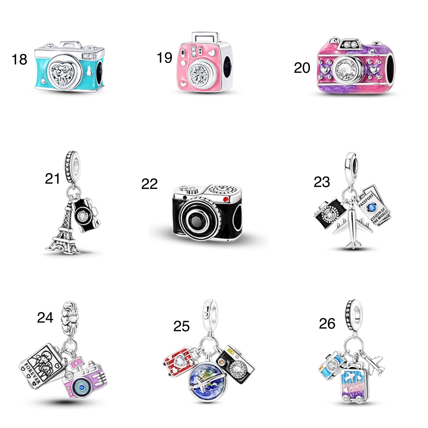 Snake Bracelet Charms