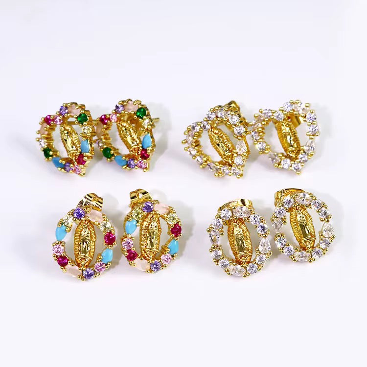 Mary Stud Earrings