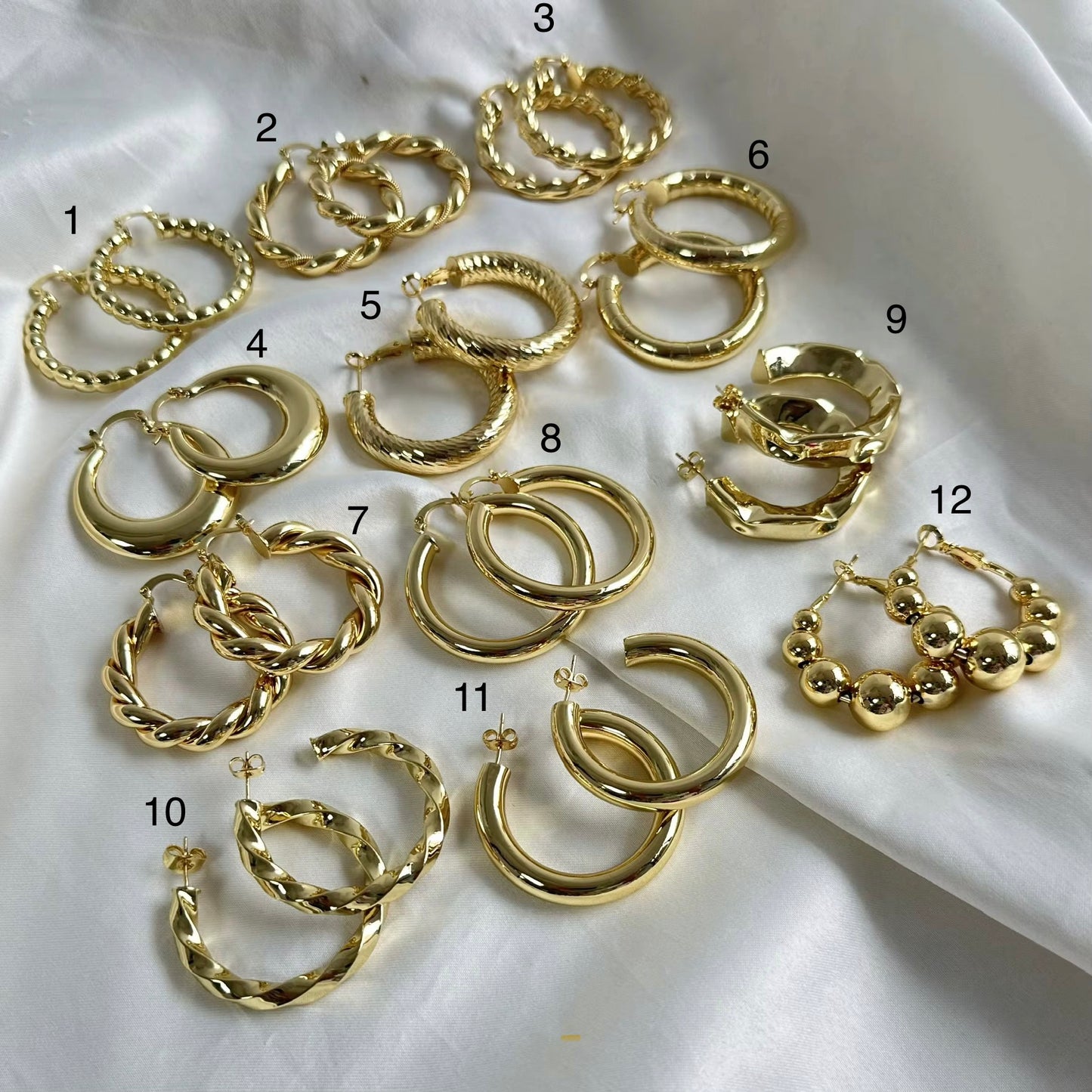 Elegant lady hoops