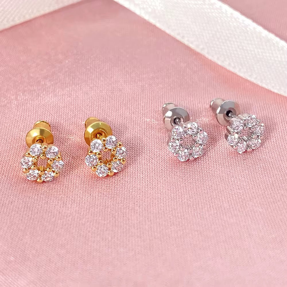 Dainty Doughnut Hoops