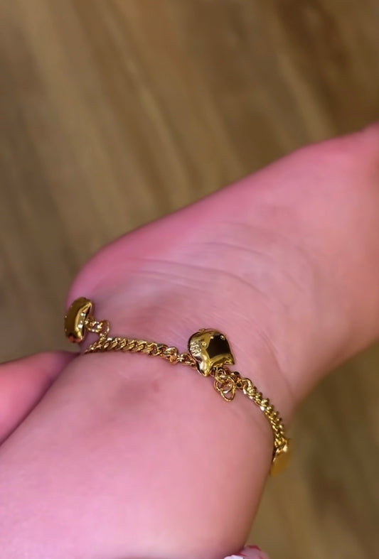 Hello kitty Adjustable kids anklet /bracelet