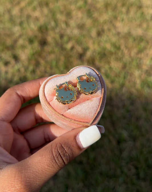 Mini Hello Kitty Hoops