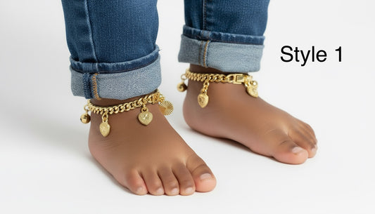 Toddler 2PC Anklets