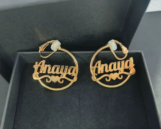 Clip on Nameplate Hoops