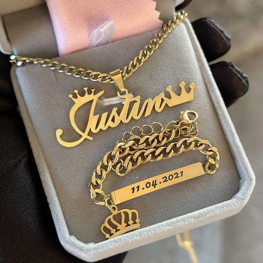 2PC Royalty Nameplate Set